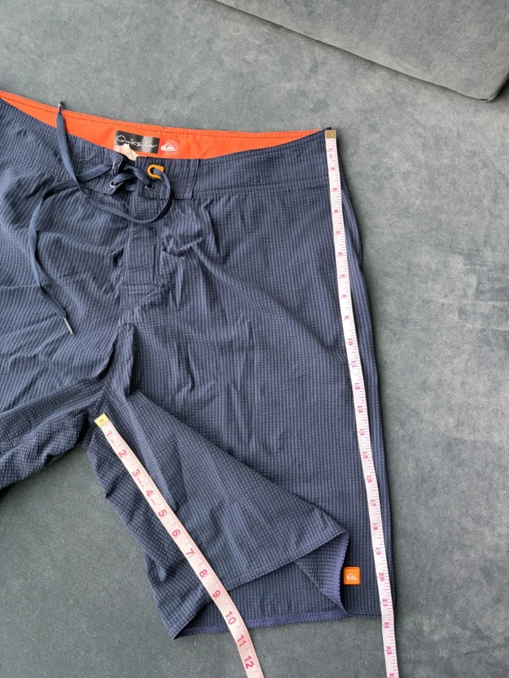 Quiksilver men Boardshorts seersucker Navy Blue